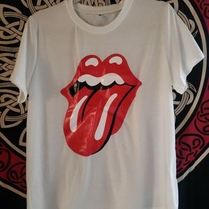Rolling Stones Logo Graphic Tee